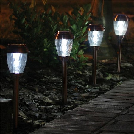Smart Solar Smart Solar 3426WRM6-HC Charleston Solar Path Lights - Copper 3426WRM6-HC